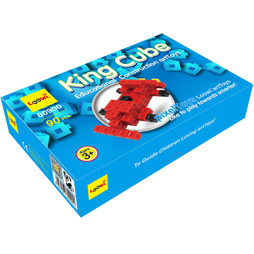 Loowi King Cube, Packaging, Colorbox, 00900, LWKC90