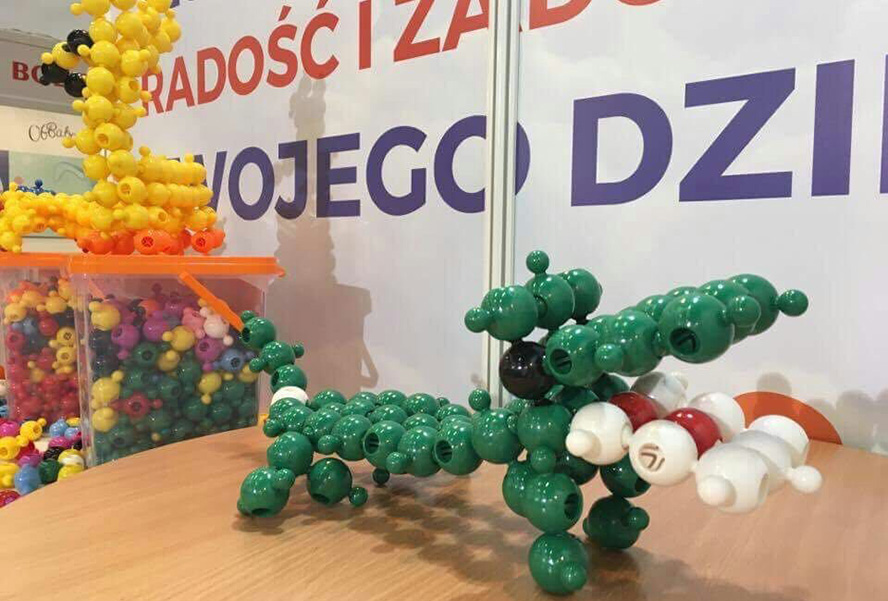 Ollineck, the exclusive distributor of Loowi Big Magic Pearls in Poland kindergarten channel, showing in KIDS' TIME, 8th International Fair of Toys and Products for Mother and Child KIDS' TIME, 23-25 February 2017, b